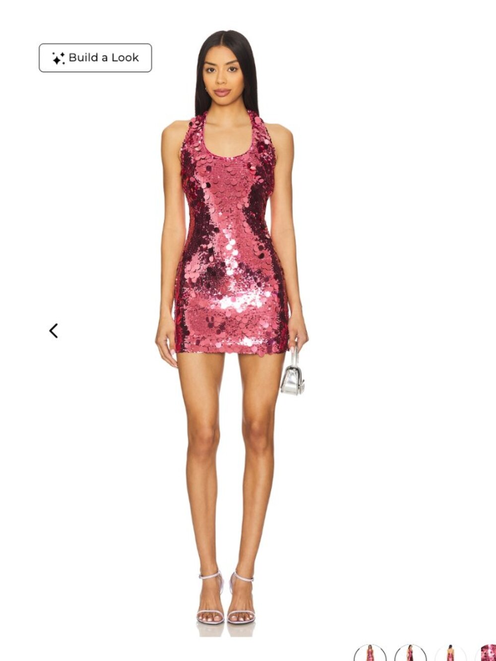 Lovers + Friends Women's Pink and Burgundy Dress